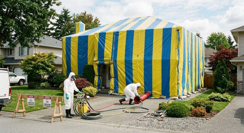 Termite Tenting in Marietta, GA
